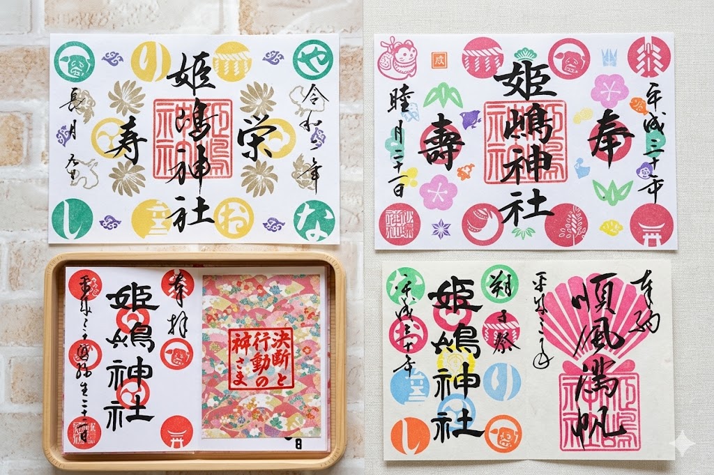 姫嶋神社の御朱印の写真