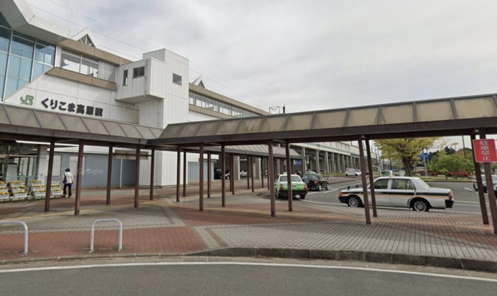 くりこま高原駅前タクシー乗場の写真