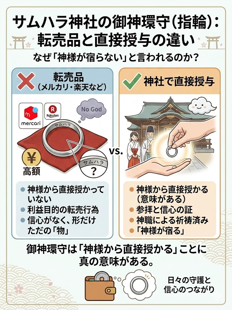 なぜメルカリや楽天の転売品には「神様が宿らない」のか