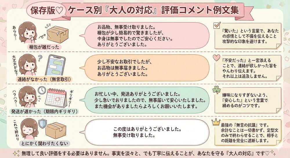 状況別・角が立たない「大人の評価コメント」例文集